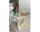 Gold Polka Dots Wall Decal for Nursery and Home